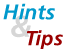 hint & tips
